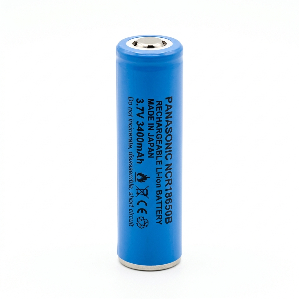 18650 Lithium-Ion Rechargeable Battery 2600mAh (3.7V Cell)