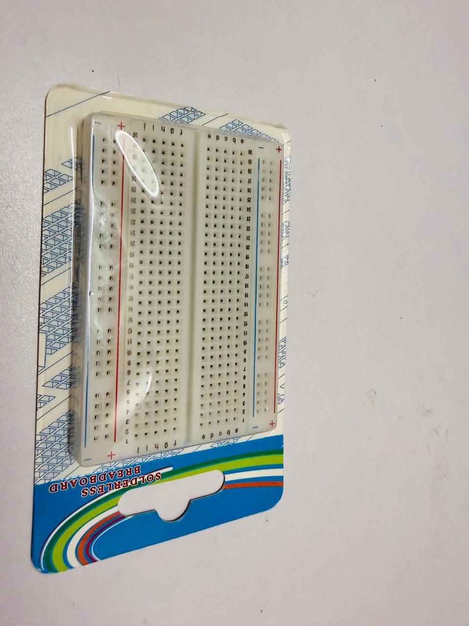 400 Points Solderless Breadboard (Half Size, White)